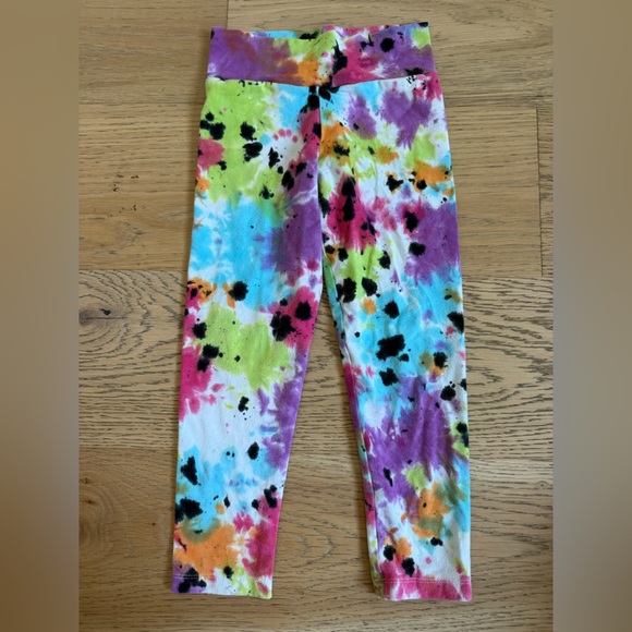 Flowers by Zoe Vibrant Tie-Dye Leggings - Picture 1 of 3